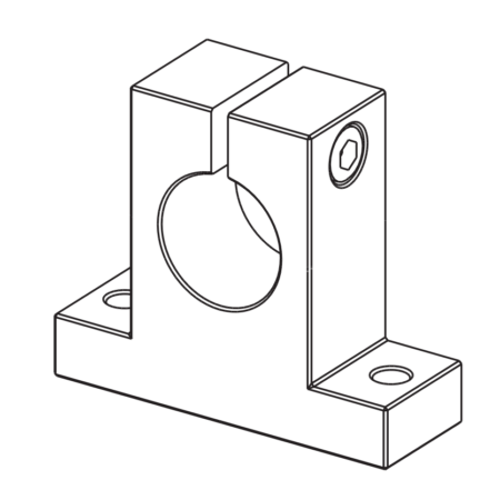 THK SK LM SHAFT END SUPPORT